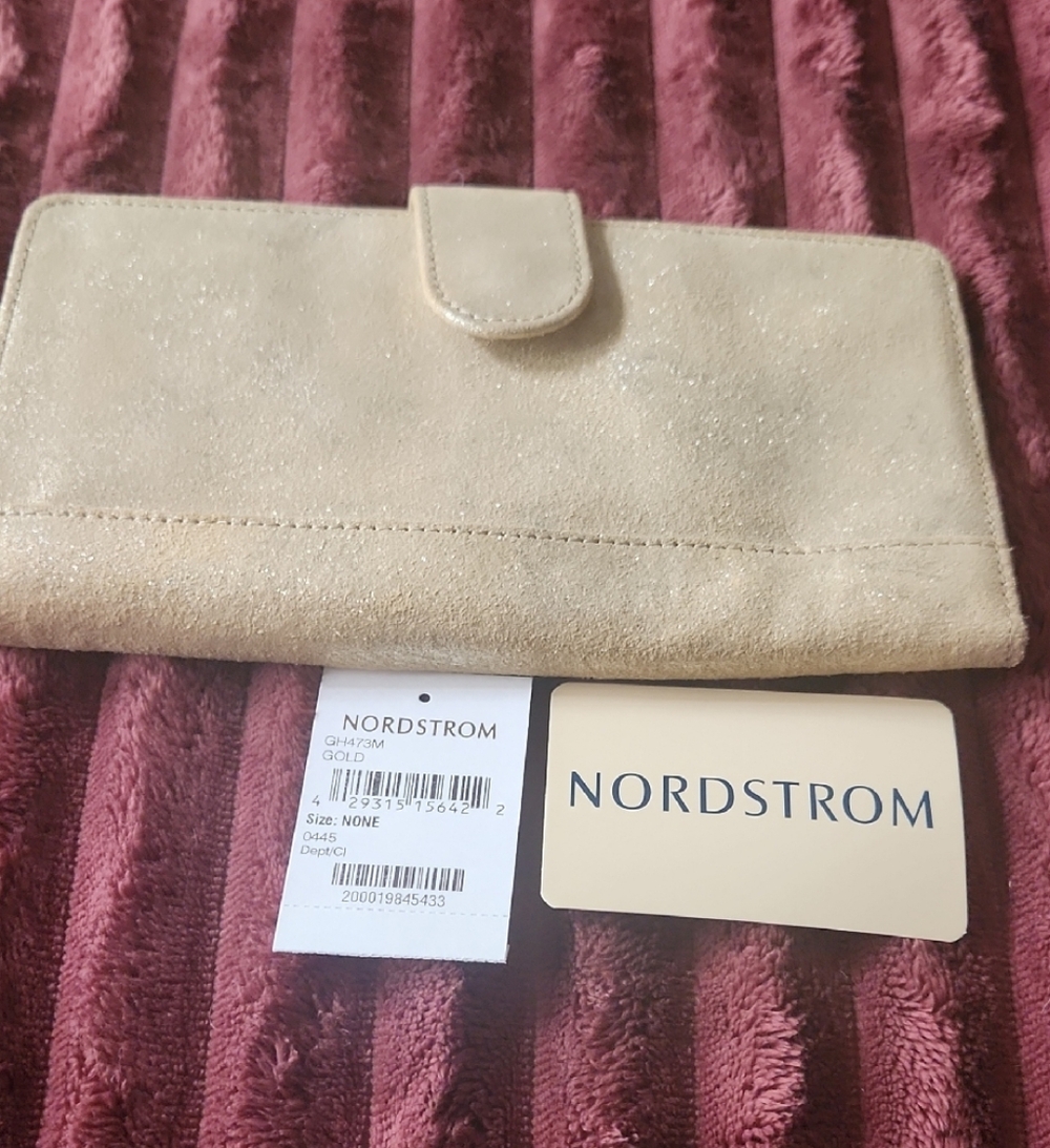 Nordstrom Gold Women's Wallet
